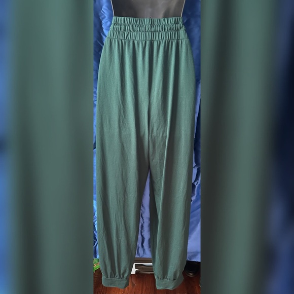 Women’s Dark Teal Jogger Style Sweatpants - Picture 2 of 4